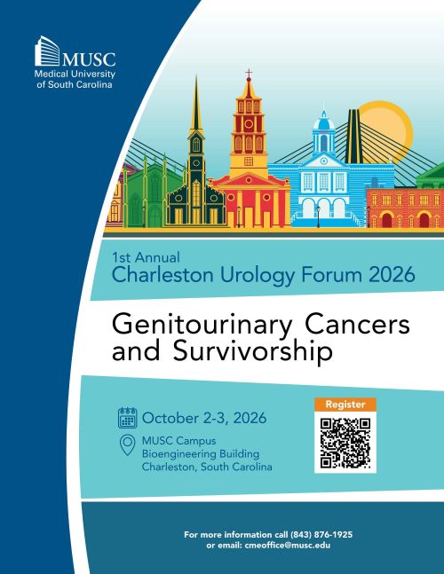 Charleston Urology Forum: Genitourinary Cancers and Survivorship Banner